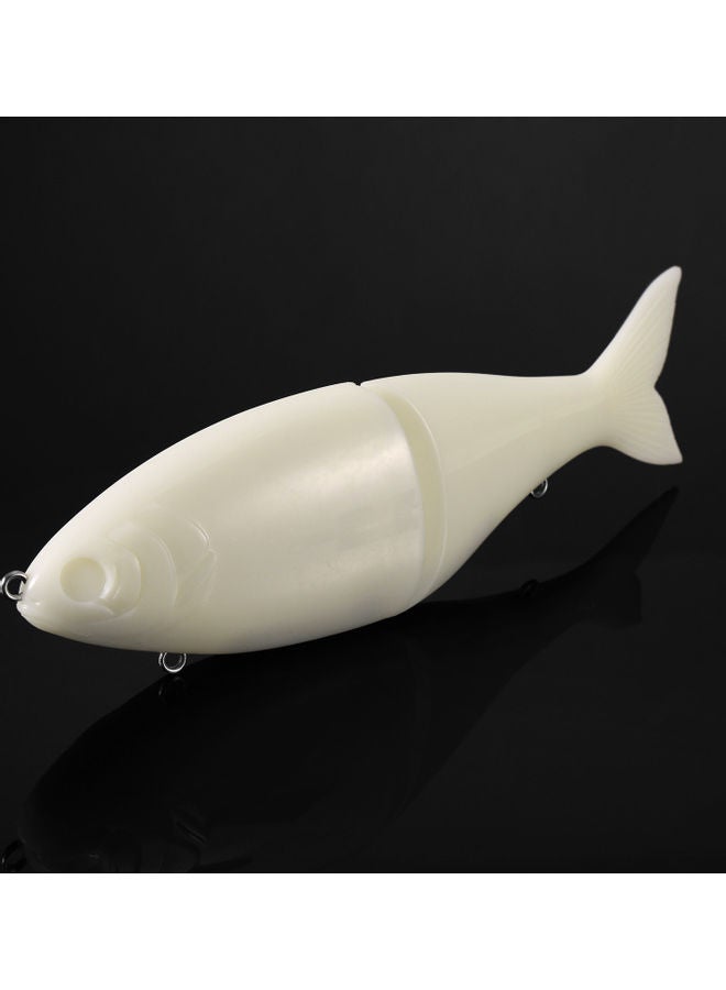 NIBEMINENT 7 in / 2.7 oz Fishing Lure Blank Hard Body Sinking Bait 2 Jointed Bass Minnow Artificial Crankbait Unpainted Jerkbait Tackle 23*3*8.5cm - Image 3
