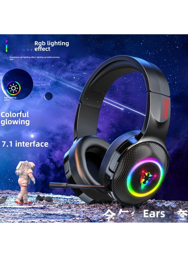 G607 Wired Gaming Headset Neutral 7.1 Channel Esports-Focused With Microphone For Immersive Audio Experience-Color:G615 Long Wheat USB7.1 Headphones - https://f.nooncdn.com/p/pzsku/ZCBC52F3F1B7F096C32B1Z/45/1752566358/59b387a5-a2e3-4586-bdb0-f905324497ac.jpg