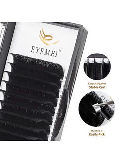 EYEMEI Eyelash Extension Easy Fan Volume Lash Extensions 0.07 D Curl 13Mm Rapid Blooming Self Fanning Volume Lashes (0.07 D Curl13Mm)  - Image 3