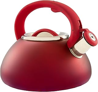 Primula Avalon Whistling Kettle, Red - Image 1