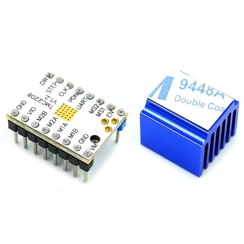 TMC2208 Stepper Motor Driver V1 2 Module For 3D Printer 1 Pcs - Image 1