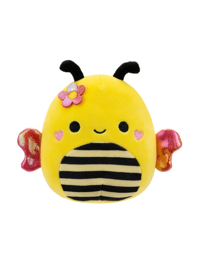 Squishmallows 7.5 inch Sunny the Yellow Bumblebee + Leonie the Pink Bumblebee , Officially Licensed Kellytoy Plush Toy, Colorful Soft Toy, Gift for Kids, Girls & Boys Washable Squishy Stuff Toy Multicolor All Age  - Image 3