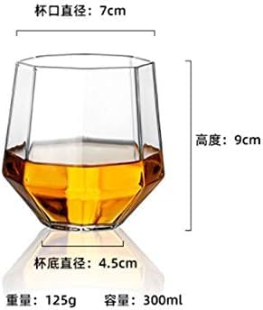 Diamond Whiskey Decanter Set - Stylish 1 Decanter & 2 Pcs Glass & 1 Stand Set | Perfect for Whiskey, Scotch, Wine, Vodka, Tequila, Rum (850ml, Set of 1)  - Image 4