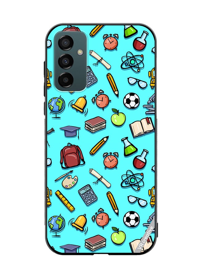 VR CREATIVE Protective Case Cover For Samsung Galaxy F23 Cartoon School Color Design Multicolour - Image 1