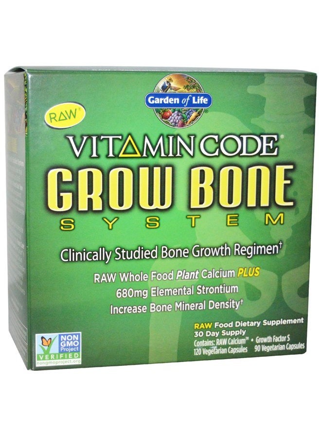 Garden of Life Vitamin Code Grow Bone 2-pack 60 day supply - Image 1