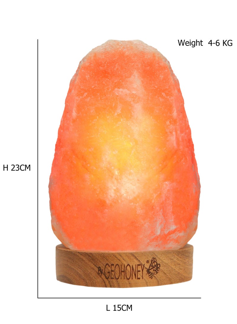 Geohoney - Himalayan Salt Lamp 5 KG Mountain Shaped - Image 2