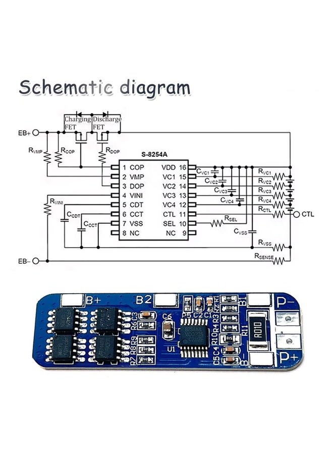 Comidox 3S 12V 10A 18650 Lithium Battery Protection Board BMS Li-ion Charger Protection Module Anti-Overcharge/Over-Discharge/Over-Current/Short Circuit 3Pcs - Image 5