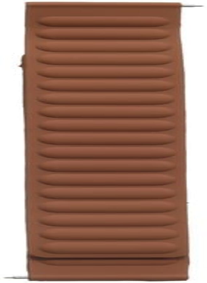 Magnetic Silicone Strap Strap Band for Smart Watches 22mm - Brown MOA-87