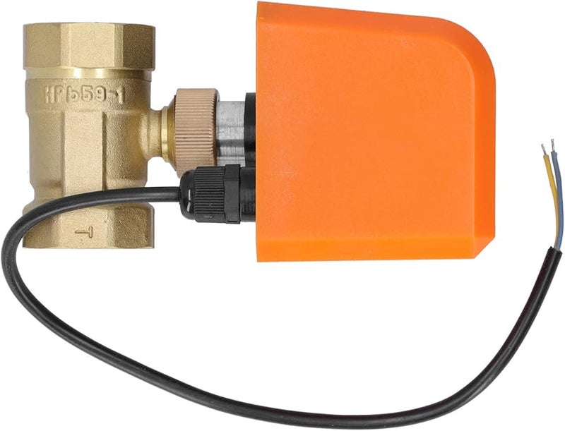 Brass Motorized Ball Valve DN25 2 Way Electric Water Flow Control - Image 5