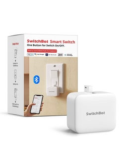 SwitchBot Smart Bot Voice or App Controlled Mechanism for Switches and Buttons  White