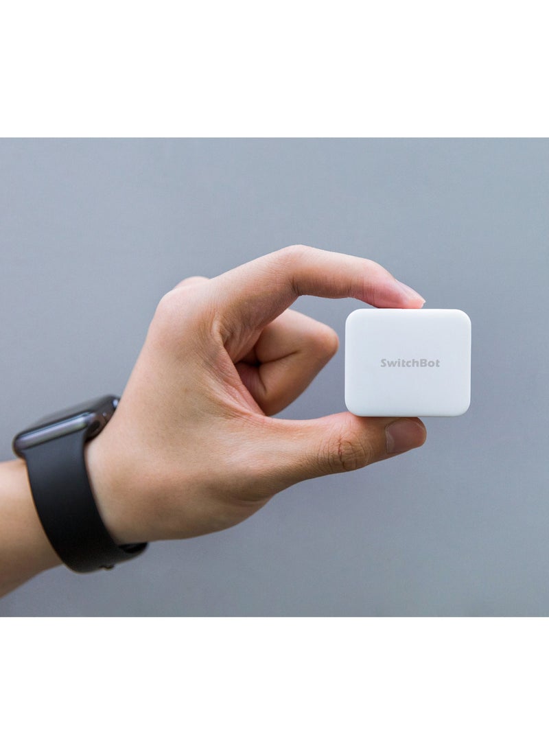SwitchBot - SwitchBot Smart Bot Voice or App Controlled Mechanism for Switches and Buttons  White - Image 1