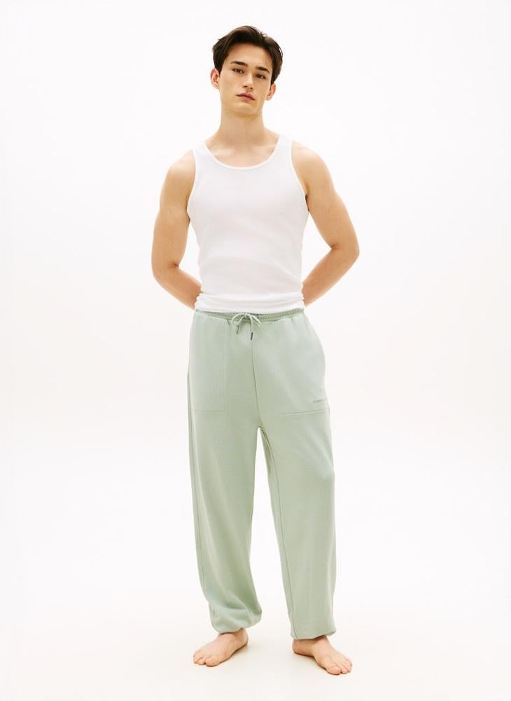 TOMMY HILFIGER Essential Terry Cuffed Lounge Joggers - Image 4