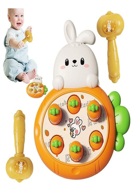 Children Rabbit Beating Gopher Cartoon Radish Beating Game Machine Beating Gopher Toy