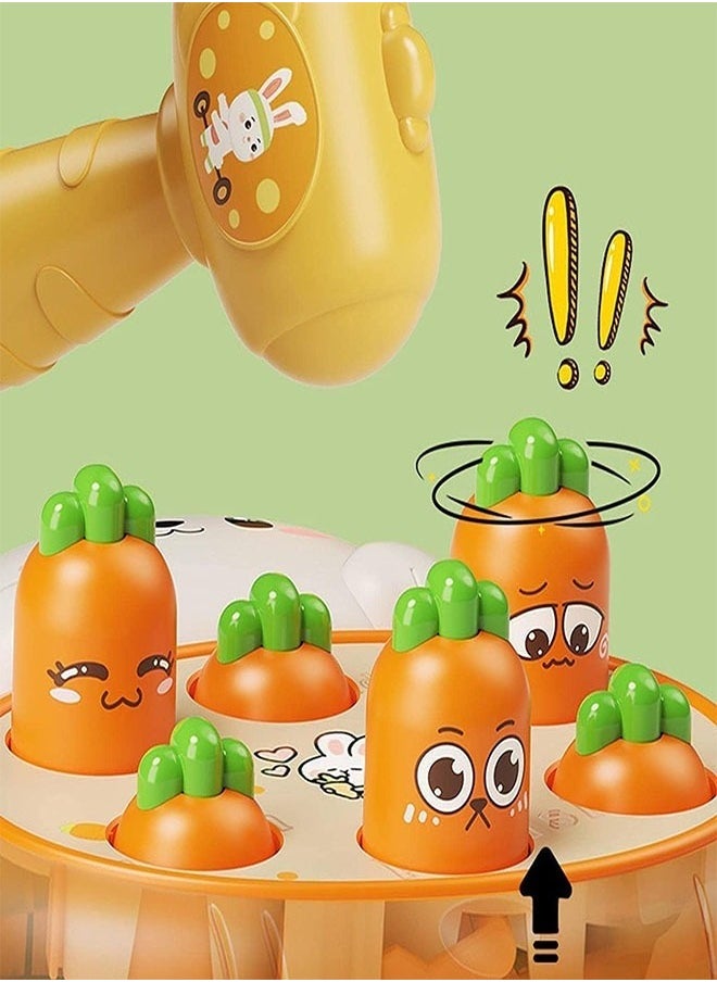 Bukela - Children Rabbit Beating Gopher Cartoon Radish Beating Game Machine Beating Gopher Toy - Image 1