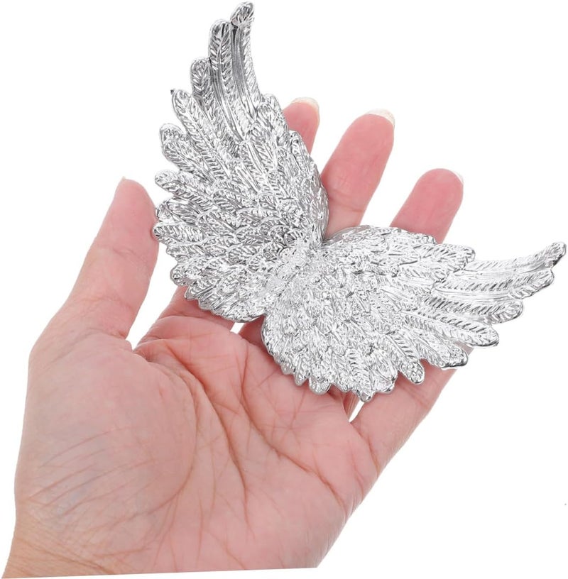DOITOOL 12pcs Angel Wings Charms for DIY Craft Backpack Accessories Clothing Charms for Boys and Girls and Adults Wing Decorations for Costumes and Crafts - Image 4