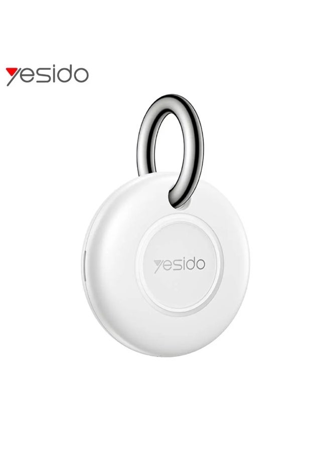 Yesido EC14 GPS Tracker – Compatible with Apple Find My, Bluetooth Item Finder for iPhone, Anti-Lost Smart Tracker for Keys, Wallet, Backpack, Luggage, Pet – White** - Image 1