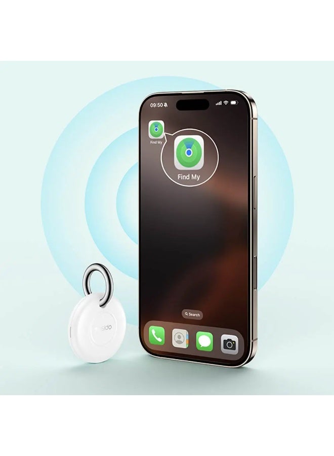 Yesido EC14 GPS Tracker – Compatible with Apple Find My, Bluetooth Item Finder for iPhone, Anti-Lost Smart Tracker for Keys, Wallet, Backpack, Luggage, Pet – White** - Image 2