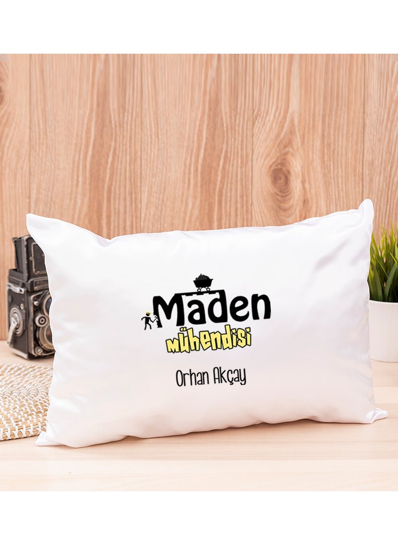 Hediye Dükkanı Gift Shop Personalized Mining Engineer Rectangular Pillow 