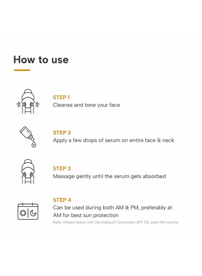 ديرماتوتش سيروم فيتامين سي 10% | لبشرة مضادة للشيخوخة ومشرقة | لجميع أنواع البشرة | للرجال والنساء | 30 مل - Image 5