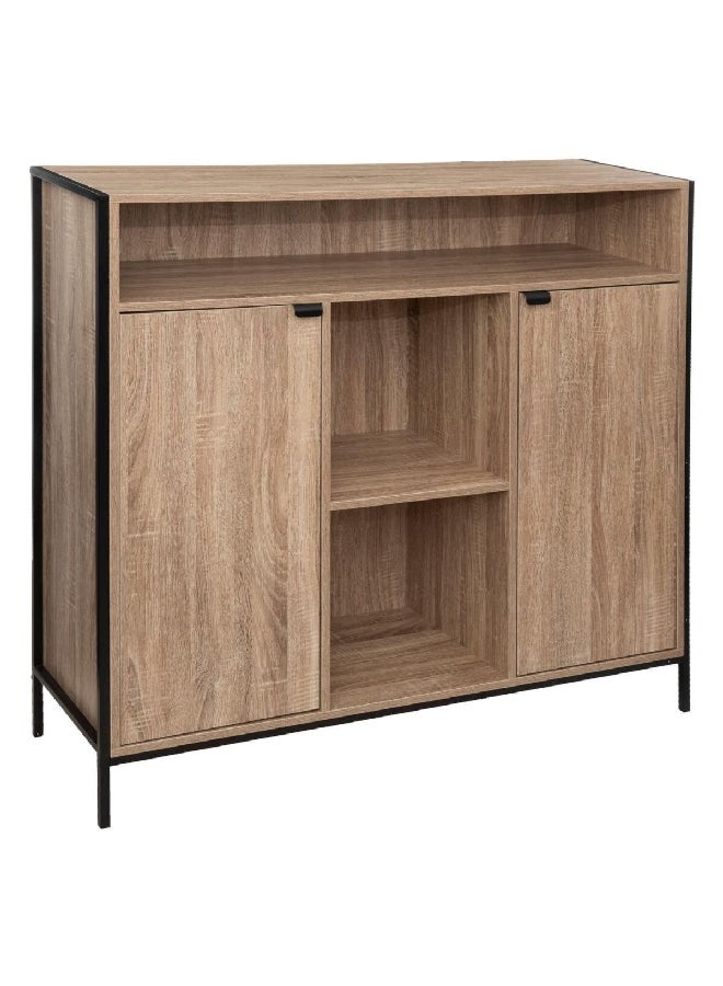 Five Simply Smart High-Quality Aliaj Buffet Sideboard Beige 37 x 110 x 114 cm 181371 - Image 1
