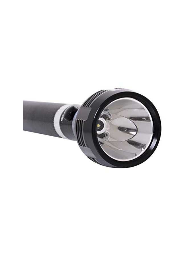 جيباس طقم مصباح يدوي LED قابل لإعادة الشحن مكون من 4 مشاعل Gfl4639 يعمل لمدة 4 ساعات لمسافة 2000 متر، مثالي للحملات والرحلات في الهواء الطلق وما إلى ذلك - Image 3