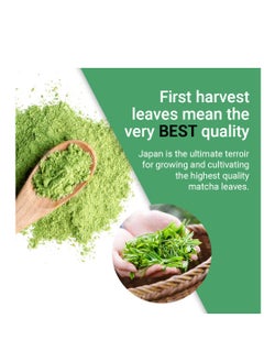 KAREZZ Organic Japanese Matcha Premium Quality 100 gm Ceremonial Grade  - Image 4