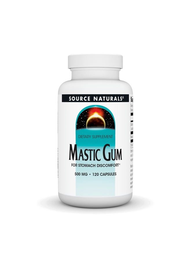 Source Naturals Mastic Gum Extract 500 Mg. 120 Capsules 153386 - Image 1