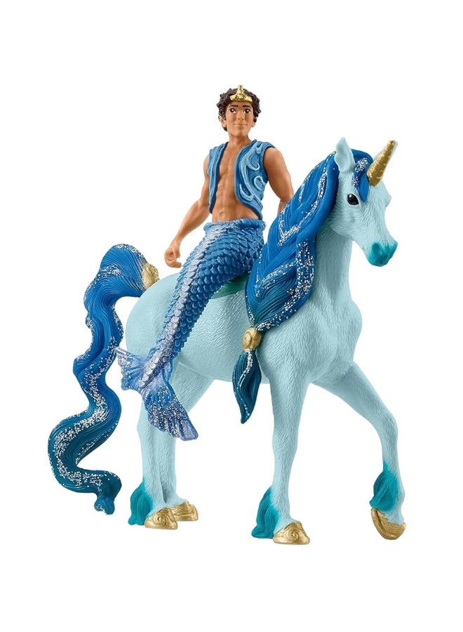 Schleich Bayala Aryon On Unicorn Figure Set (14.99 X 7.87 X 18.03 Cm, 2 Pieces) - Image 2