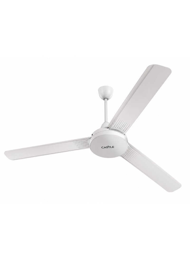 كاسل مروحة سقف كاسيل 56 بوصة 3 ريش 5 سرعات أبيض – FAC1056GW - Image 2