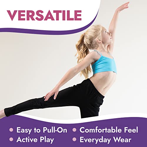 Popular Girls Seamless Training Bra - Crop Sports Bra Pack 8pk Brights XL - Image 3