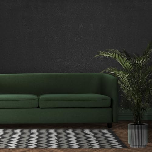HOMEMATES 33 X 300 Cm Wallpaper Self Adhesive Film Peel and Stick Wallpaper Paper Waterproof Removable DIY Decorative for Kitchen Cabinet Countertops Shelf Liner Upgrade Thicker (Dark Textured Black) - Image 4