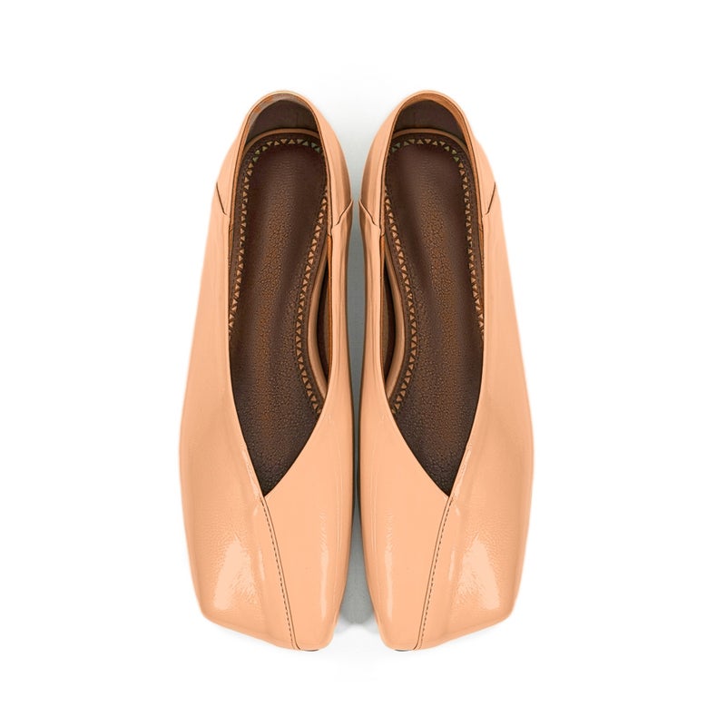 Women's Solid Flat Square-Toe Casual Shoes - Image 2