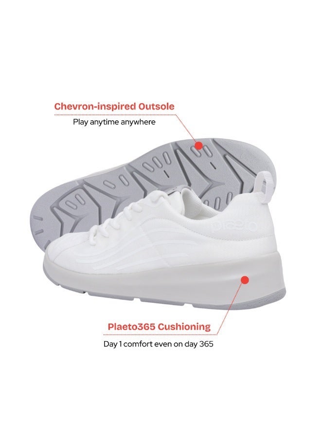 Plaeto Kids School Shoes for Boys & Girls – Lightweight, Durable, Comfortable All-Day Wear with Cushioned Sole, Breathable Design & Strong Grip for School, Sports and Daily Activities - Image 5