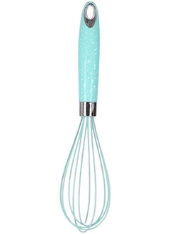 Stainless steel egg beater silicone in plastic 29Cm