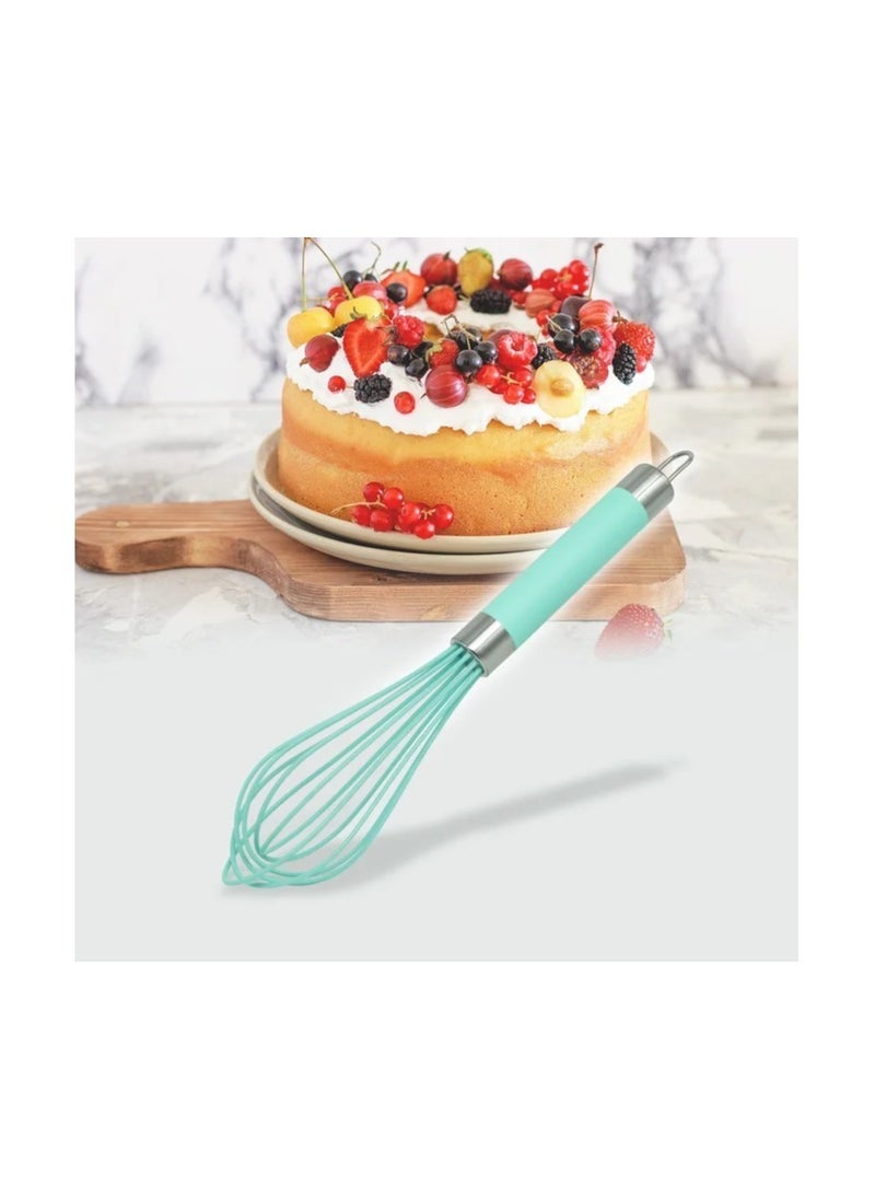 El King - Stainless steel egg beater silicone in plastic 29Cm - Image 1