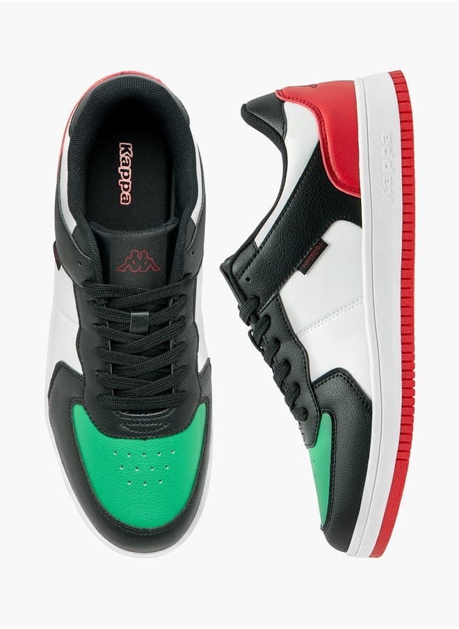 Kappa Mens Panelled Lace-Up Sports Shoes  - Image 2