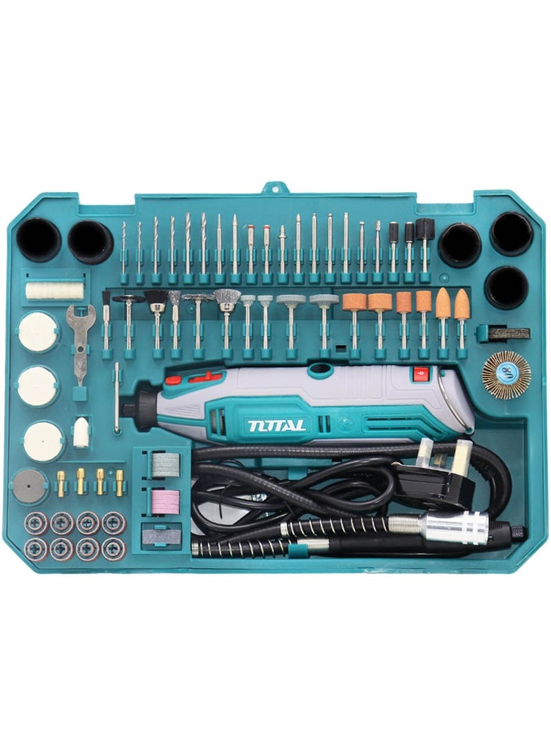 TOTAL Machine Cutting And Carving Electric 130 Watts Contains 252 Pieces TG5133261  - Image 5