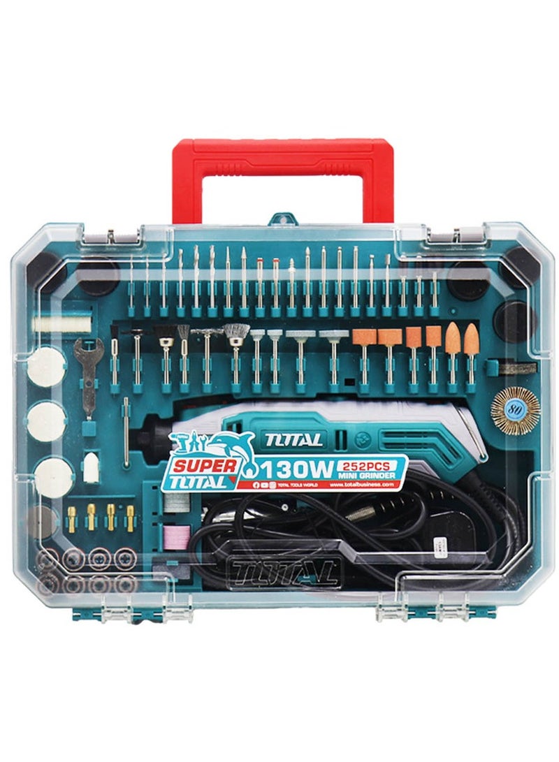 Machine Cutting And Carving Electric 130 Watts Contains 252 Pieces TG5133261