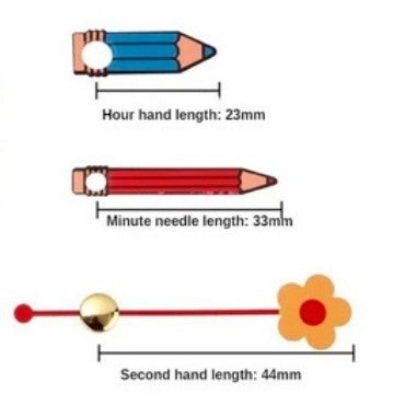 14 Styles Metal Clock Hands DIY Movement Repair Knives and forks + flowers 