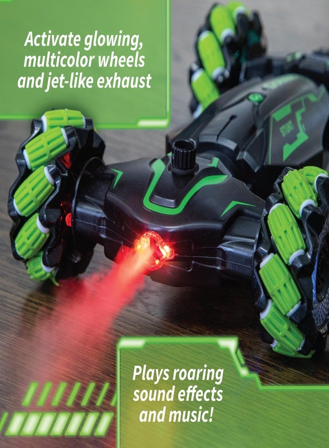 MindWare Hyper Stunt Drifter Remote Control Car - 360° Rotating 4WD RC Car for 8 Year Olds and Up - Image 5