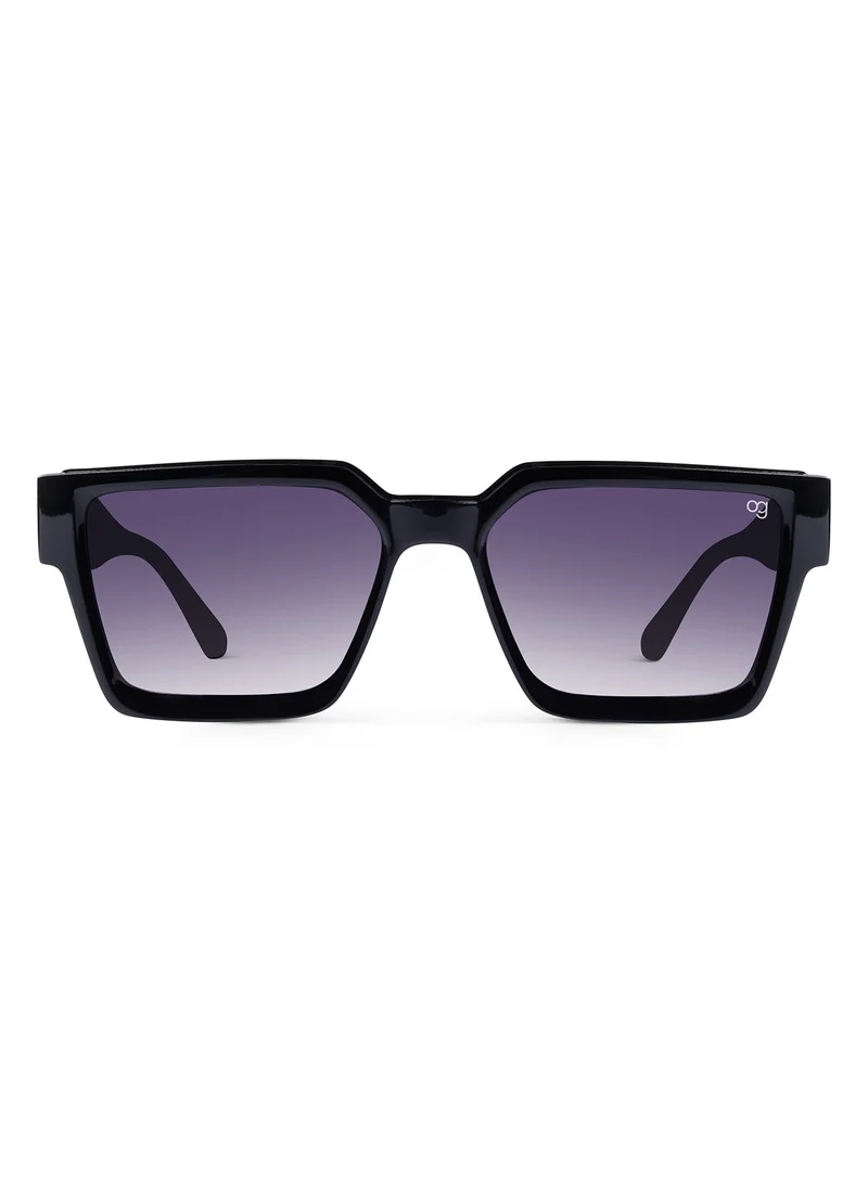 ووجلز Black Polarized Wayfarer Sunglasses