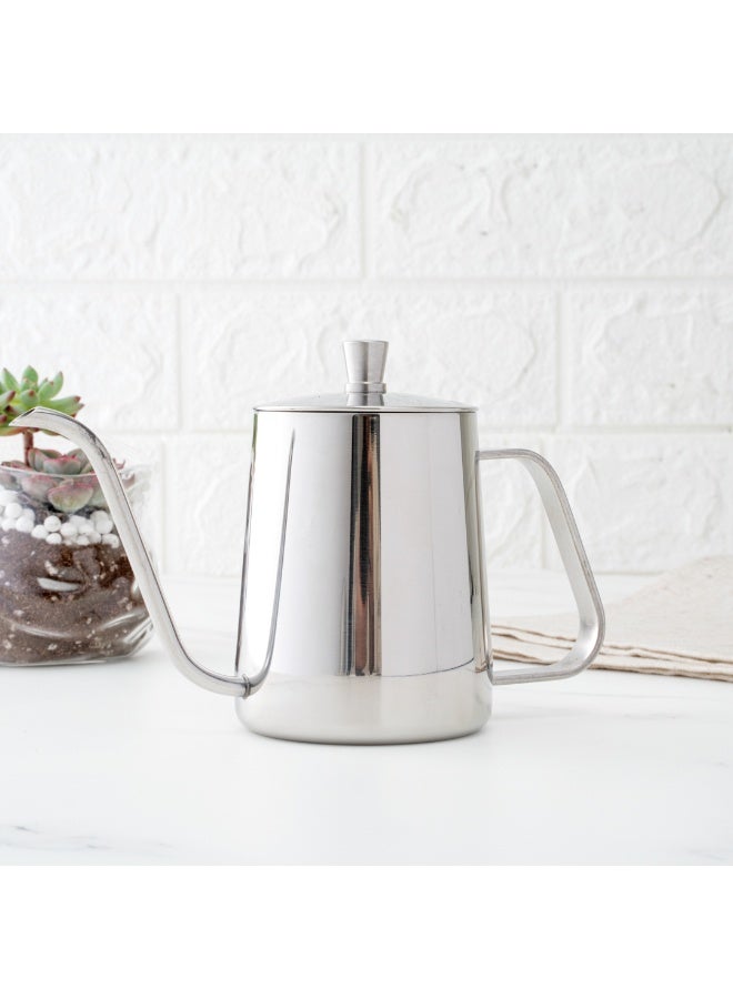 Restaurantware غلاية غووسنيك من ريستبريسو سعة 12 أونصة، غلاية صب قابلة للغسل في غسالة الصحون - مع فتحة لميزان الحرارة، طلاء غير لاصق، غلاية من الفولاذ المقاوم للصدأ، مقبض مدمج - Image 4