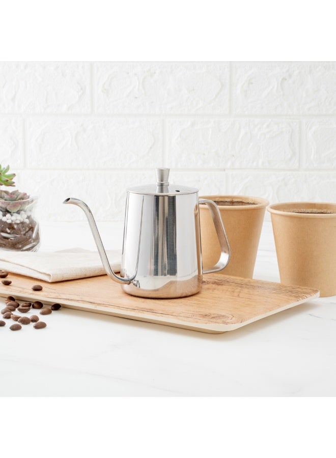 Restaurantware غلاية غووسنيك من ريستبريسو سعة 12 أونصة، غلاية صب قابلة للغسل في غسالة الصحون - مع فتحة لميزان الحرارة، طلاء غير لاصق، غلاية من الفولاذ المقاوم للصدأ، مقبض مدمج - Image 3