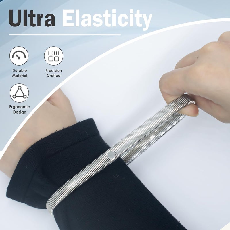 4 pairs of all size non-slip elastic fixed cuff color - Image 4