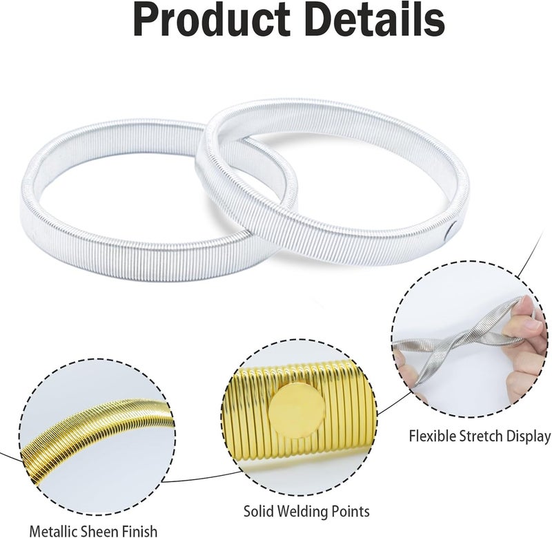 4 pairs of all size non-slip elastic fixed cuff color - Image 5