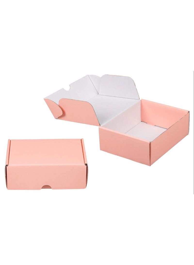 Purple Corrugated Mailer Boxes Pack of 25 – 26.7x20x8.8 CM Small Cardboard Shipping Boxes for Small Business Packaging, Gift Wrapping, Craft Storage, Eco-Friendly Recyclable Easy Fold Boxes - Image 2