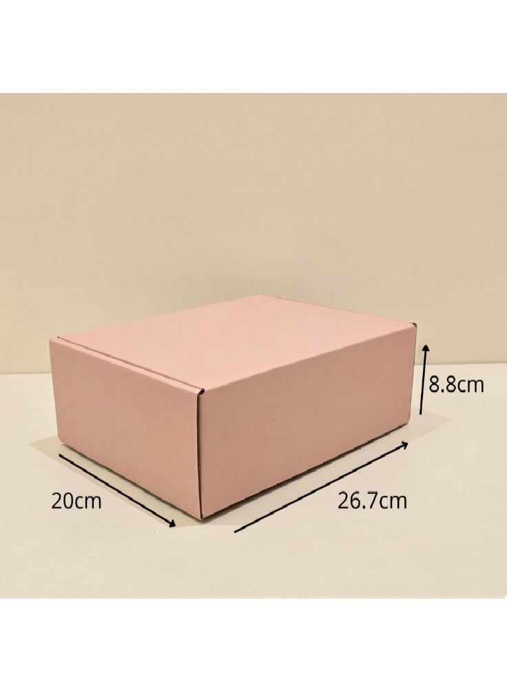 Purple Corrugated Mailer Boxes Pack of 25 – 26.7x20x8.8 CM Small Cardboard Shipping Boxes for Small Business Packaging, Gift Wrapping, Craft Storage, Eco-Friendly Recyclable Easy Fold Boxes - Image 4