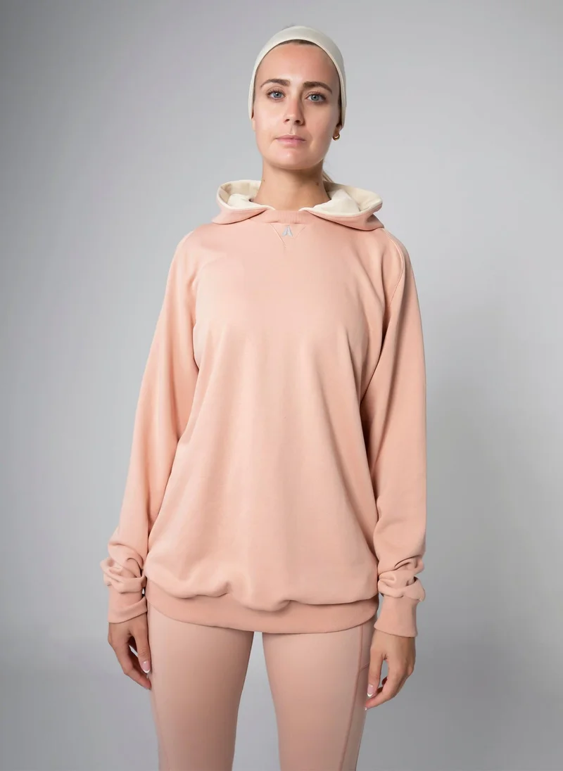 Aora Unisex Chrome Qaze Bi-Color Hoodie