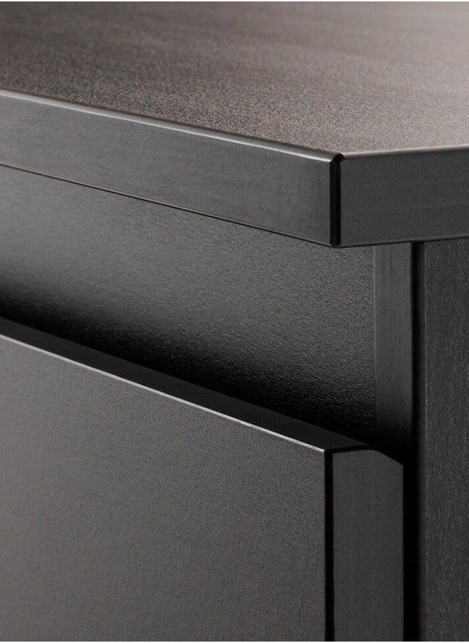 co arma Chest of 2 drawers, black-brown, 35x49 cm  - Image 2