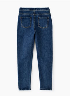 Jelliene Jelliene Girls Basic Denim Jeggings, Soft and Comfortable Cotton-Blend Denim Jeggings for Girls, Perfect for Everyday Wear  - Image 2
